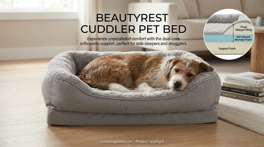 Beautyrest Cuddler Pet Bed: Features, Sizes & Buying Guide beautyrest cuddler pet bed