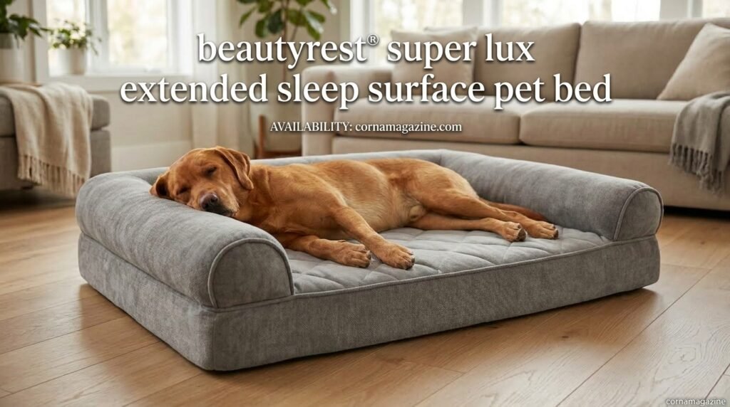 Beautyrest Super Lux Extended Sleep Surface Pet Bed: Features, Sizes & Buying Guide beautyrest super lux extended sleep surface pet bed